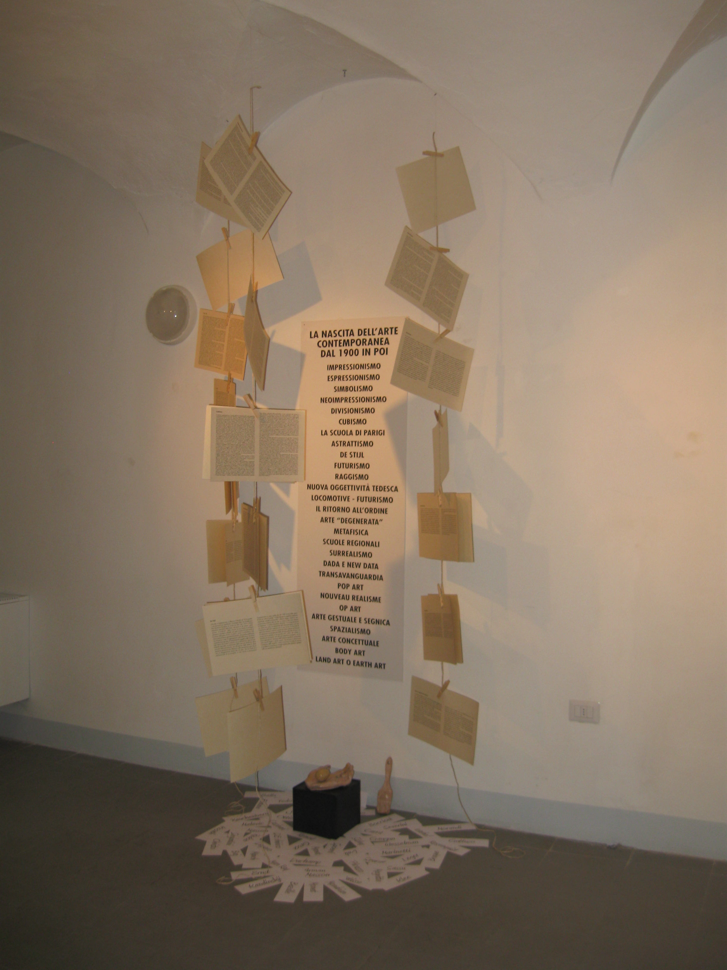 LA NASCITA DELL'ARTE CONTEMPORANEA2012